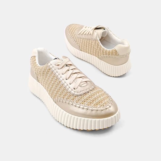 Selina Gold Sneaker - Southern Belle Boutique
