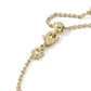 Jane Delicate Chain Bracelet - Gold Dark Pink Enamel - Southern Belle Boutique