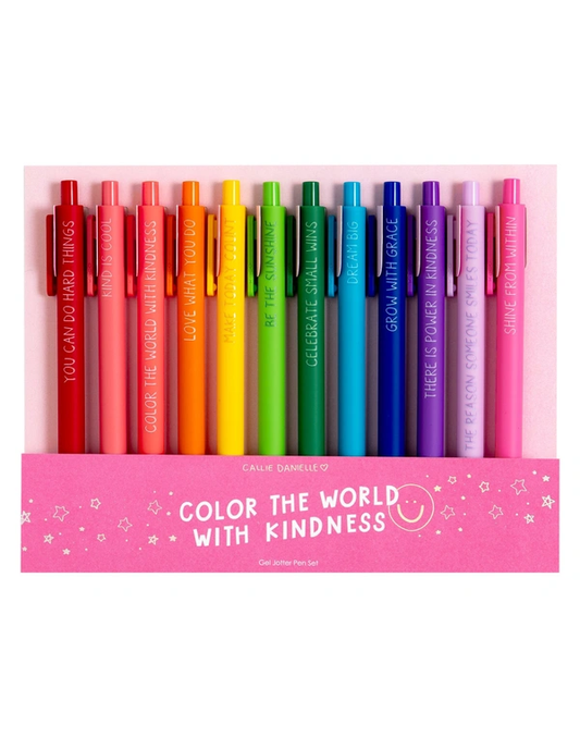 Color The World With Kindness Pen Set - Southern Belle Boutique