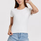 Seema Tee - White - Southern Belle Boutique