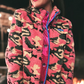 Brianna Cannon Pink Camo Pile Fleece Jacket - Southern Belle Boutique