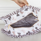 Butterfly Ruffled Nylon XL Pouch