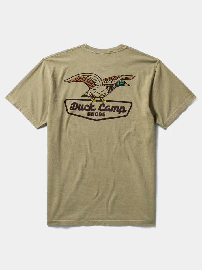 Duck Camp Shop Tee - Vintage Khaki - Southern Belle Boutique
