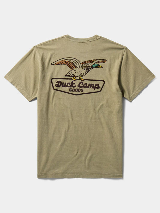 Duck Camp Shop Tee - Vintage Khaki
