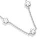 Jane Strand Necklace - Silver White Enamel - Southern Belle Boutique