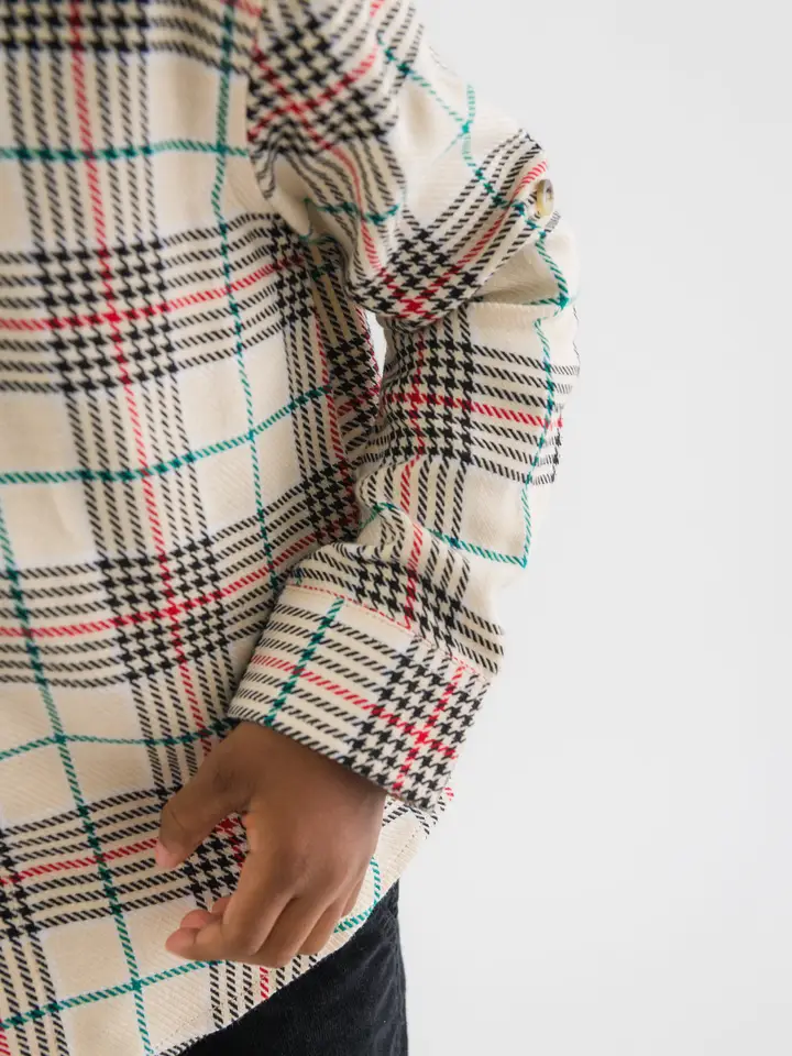 Tannen Plaid Long Sleeve Button Down Shirt