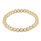 Classic Gold 6mm Bead Bracelet - Southern Belle Boutique