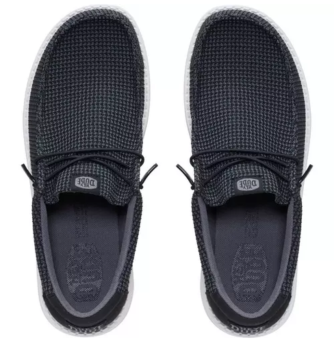 Wally Mesh Loafers - Black/White - Southern Belle Boutique