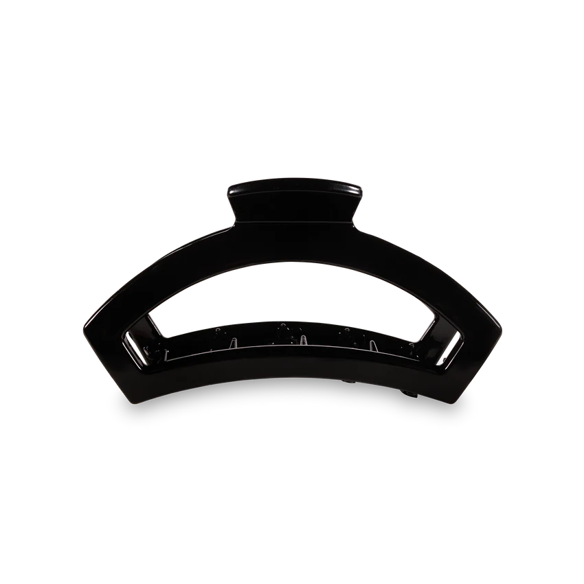 Teleties Open Jet Black Medium Hair Clip - Southern Belle Boutique