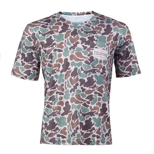 Youth Dry-Fit S/S Camo Tee - Southern Belle Boutique