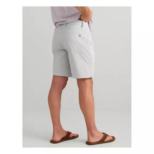 Huk Kona 9-Inch Chino Shorts - Seagull - Southern Belle Boutique