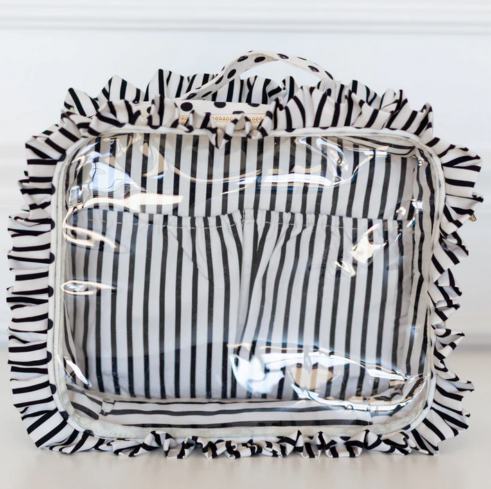 Jett Setter - Black Polka Stripe - Southern Belle Boutique