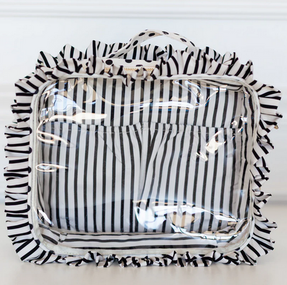 Jett Setter - Black Polka Stripe - Southern Belle Boutique