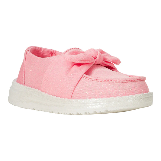 Wendy Bow Toddler Stardust Pink - Southern Belle Boutique