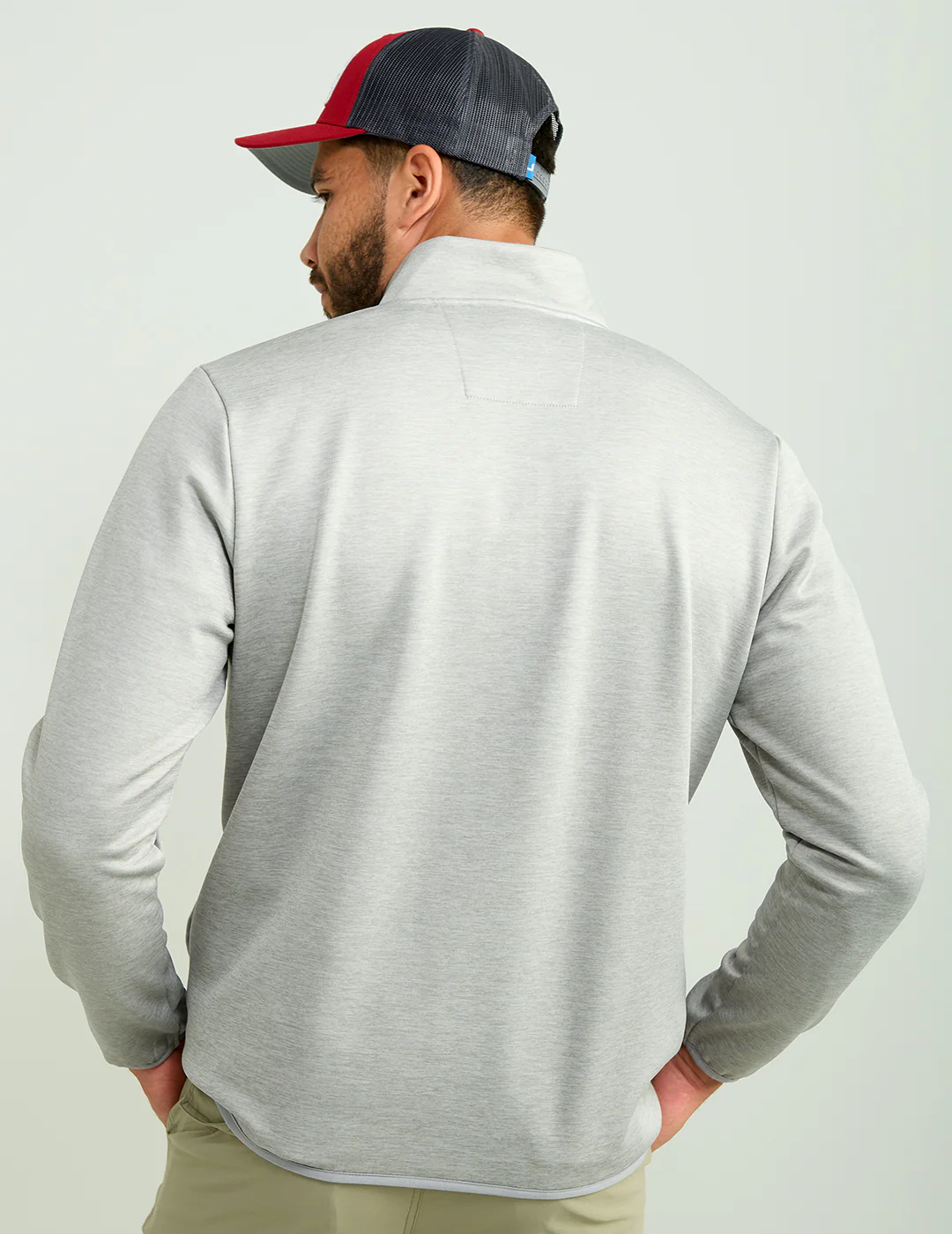 Coldfront+ Performance 1/4 Zip - Harbormist Heather - Southern Belle Boutique