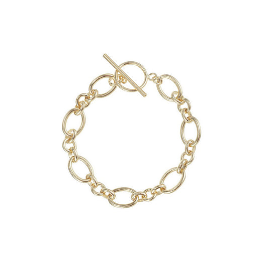 Solaris Chain Bracelet in Gold - Southern Belle Boutique