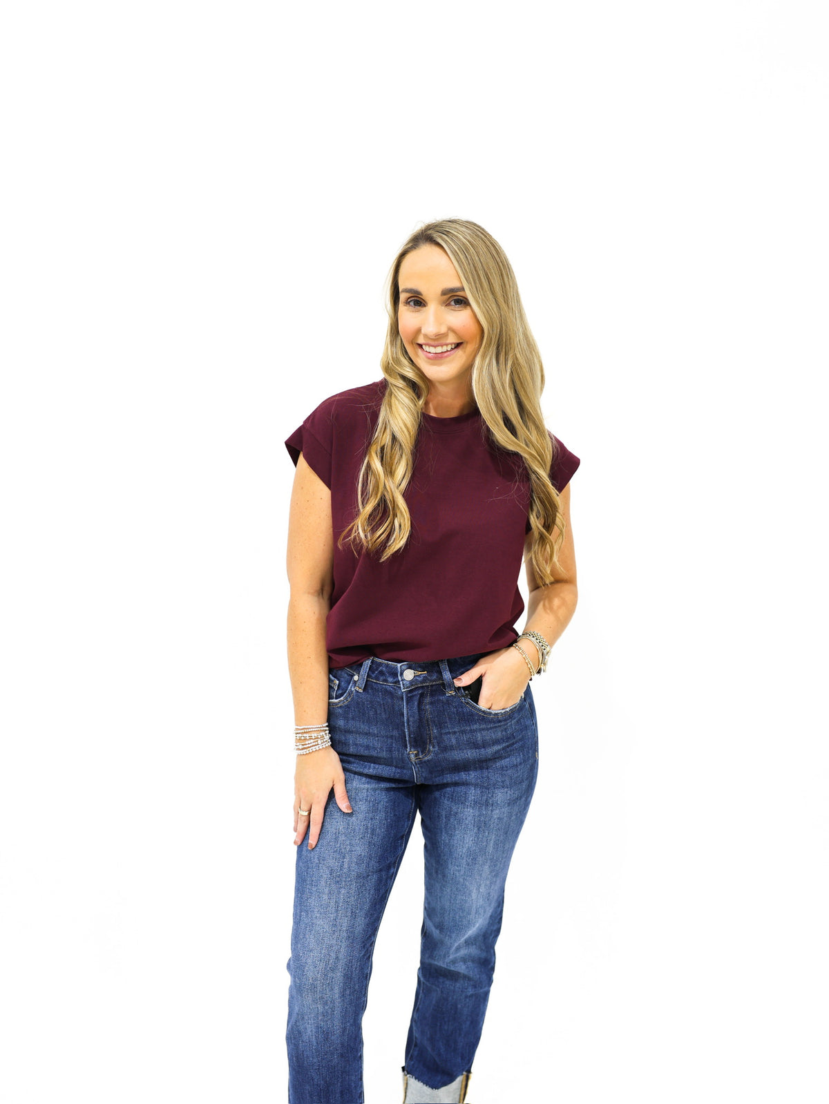 Short Sleeve Top - Raisin - Southern Belle Boutique