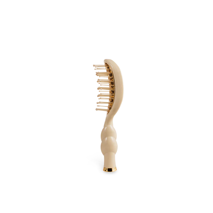 Mini Vented Hair Brush - Tan - Southern Belle Boutique