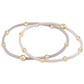 "e"ssentials bracelet stack of 2 - Neutral Set - Southern Belle Boutique