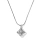 Dira Pearl Short Pendant Necklace - Silver Freshwater Cultured Pearl - Southern Belle Boutique