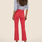 Kelsey High Rise Ankle Flare Jean - Strawberry - Southern Belle Boutique