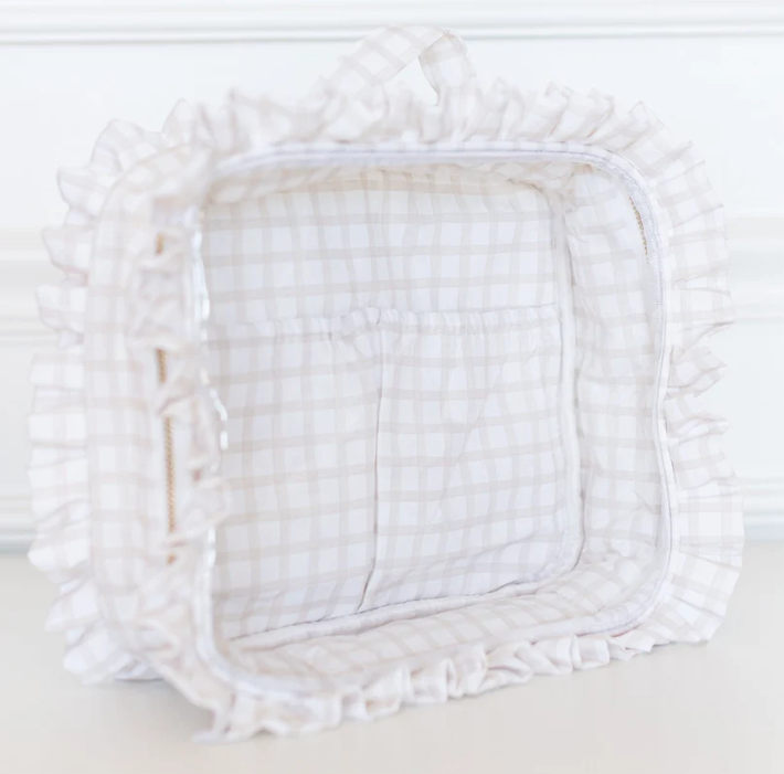 Jett Setter 2.0 - Nude Plaid - Southern Belle Boutique