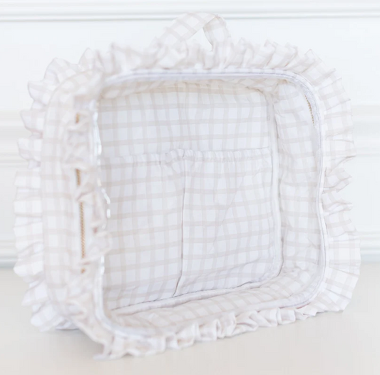 Jett Setter 2.0 - Nude Plaid - Southern Belle Boutique