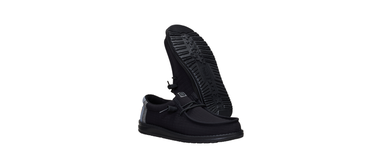 Wally Quilted - Black/Moon Grey - Southern Belle Boutique
