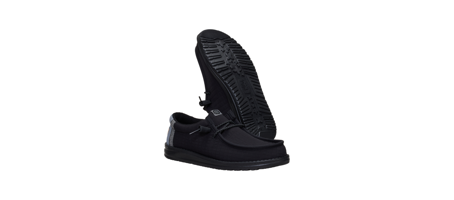 Wally Quilted - Black/Moon Grey - Southern Belle Boutique
