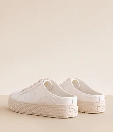 Super Slide White Mule - Southern Belle Boutique