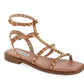 Sunnie Studded Gladiator Sandal - Tan - Southern Belle Boutique