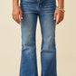 Flared Denim Jeans