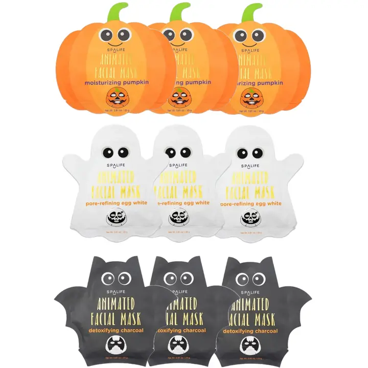 Korean Skincare Halloween Sheet Masks - Southern Belle Boutique
