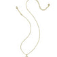 Dira Pearl Short Pendant Necklace - Gold Freshwater Cultured Pearl - Southern Belle Boutique