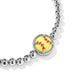 Softball Stretch Bracelet - Silver Chartreuse Magnesite - Southern Belle Boutique