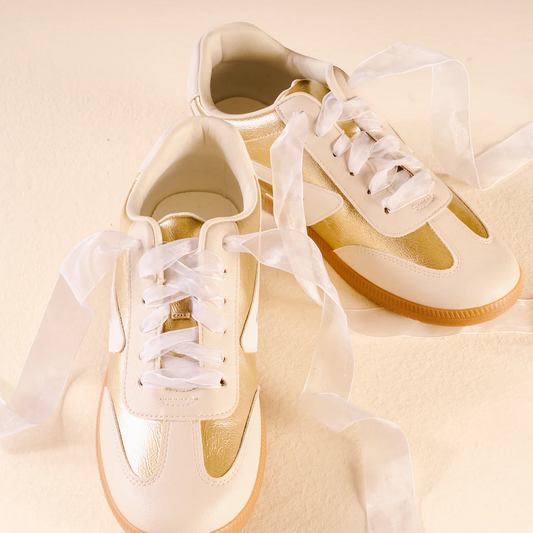 Step It Up Shoelaces - Sheer White