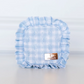 Rufffled Nylon Tech Organizer - Blue Floral - Southern Belle Boutique
