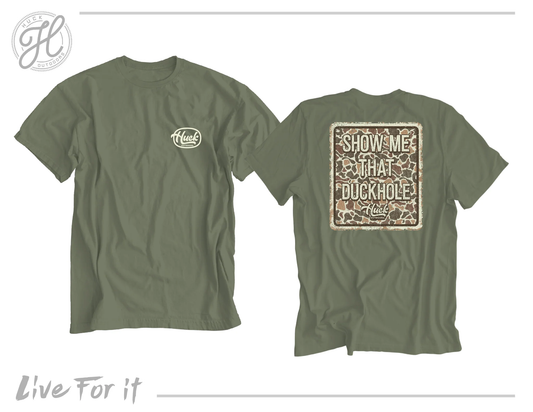 Duckhole Camo Tee - Southern Belle Boutique