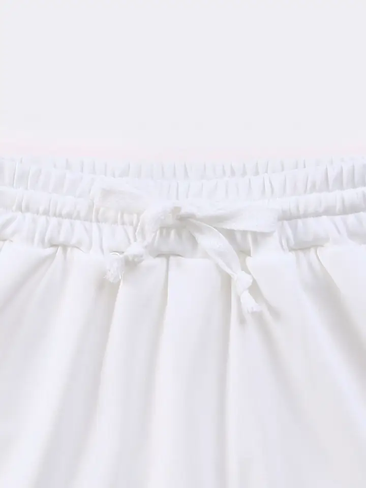 Athletic Girls Skort - White