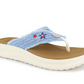Tide Flip Flip - Denim Stars - Southern Belle Boutique