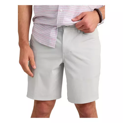 Huk Kona 9-Inch Chino Shorts - Seagull - Southern Belle Boutique