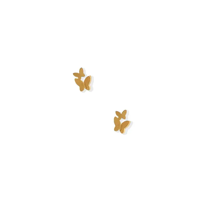 Screwback Stud Earrings - Lark Butterfly - Southern Belle Boutique