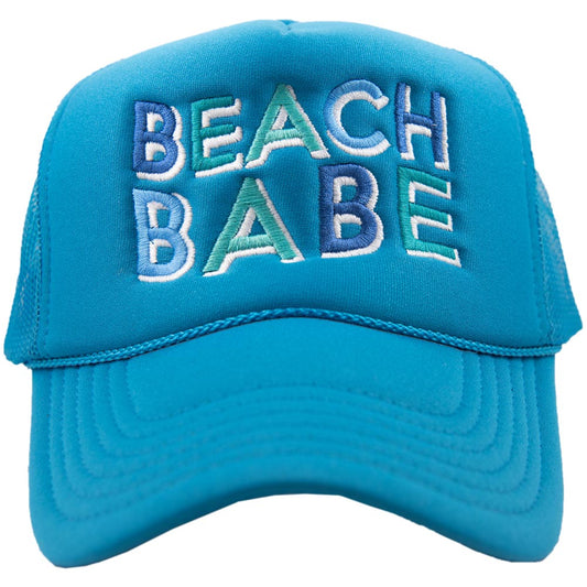 Beach Babe Blue Trucker Hat - Southern Belle Boutique