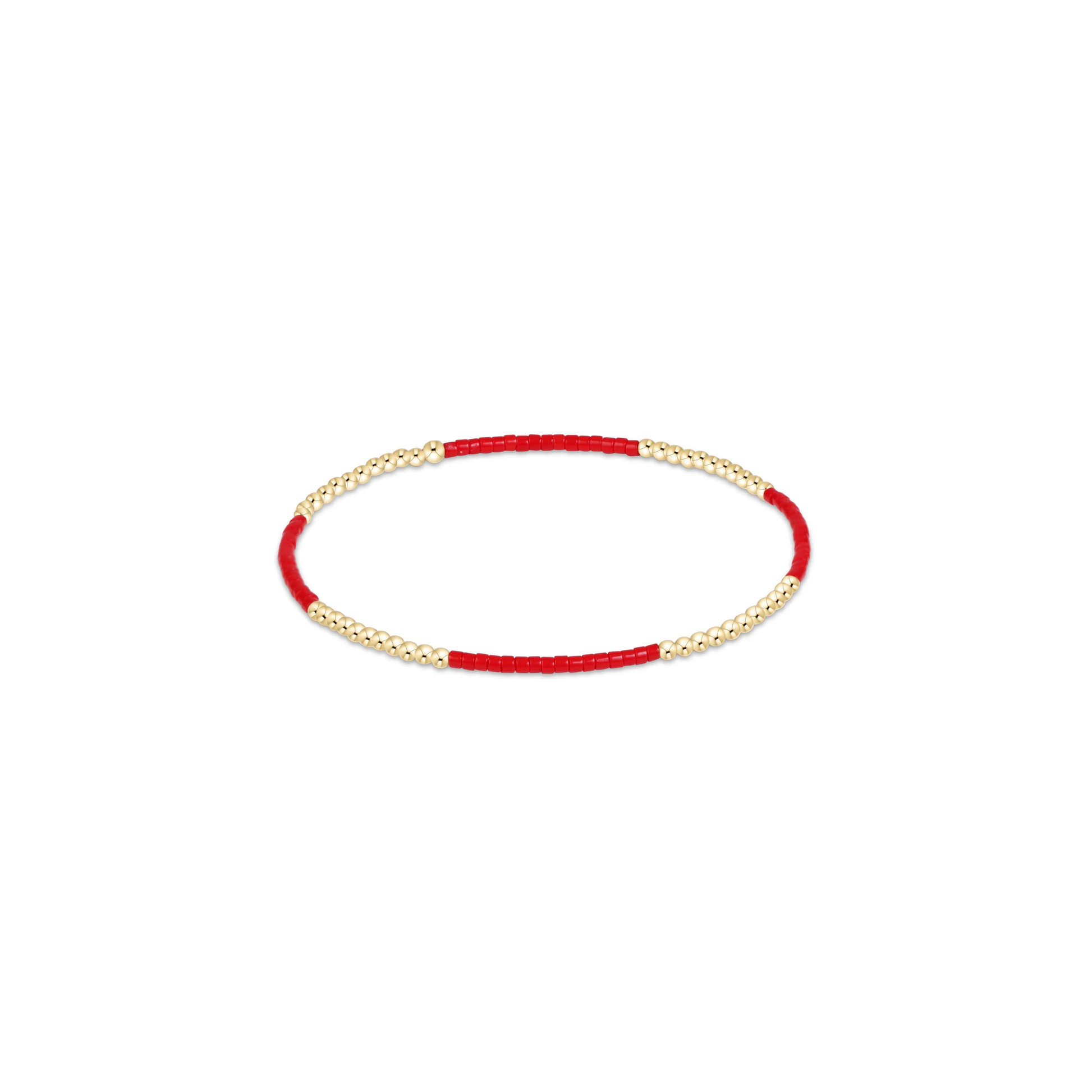 Gameday Hope Blissful Bracelet - Red - Southern Belle Boutique
