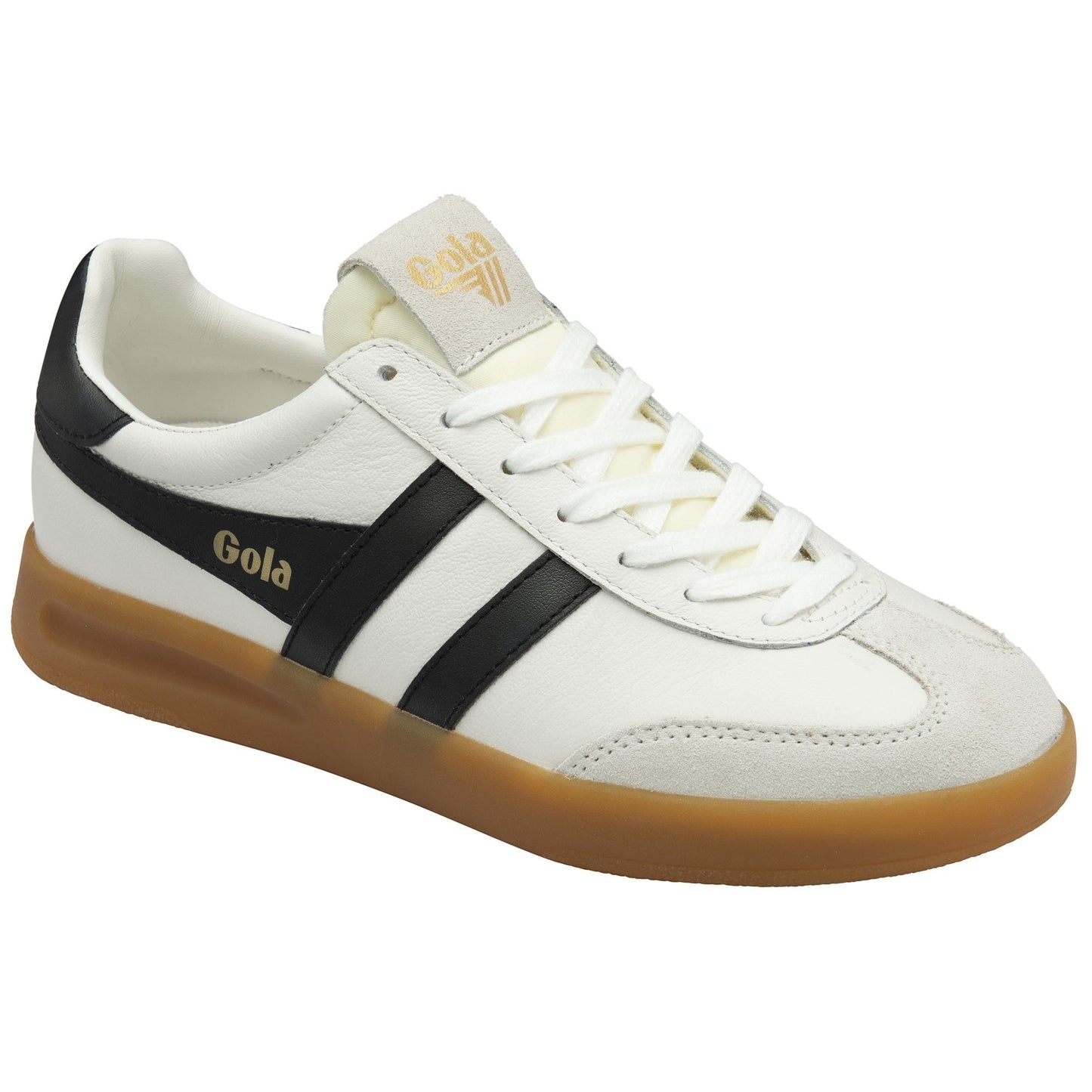 Cyclone Leather Sneaker - White/Black/Gum