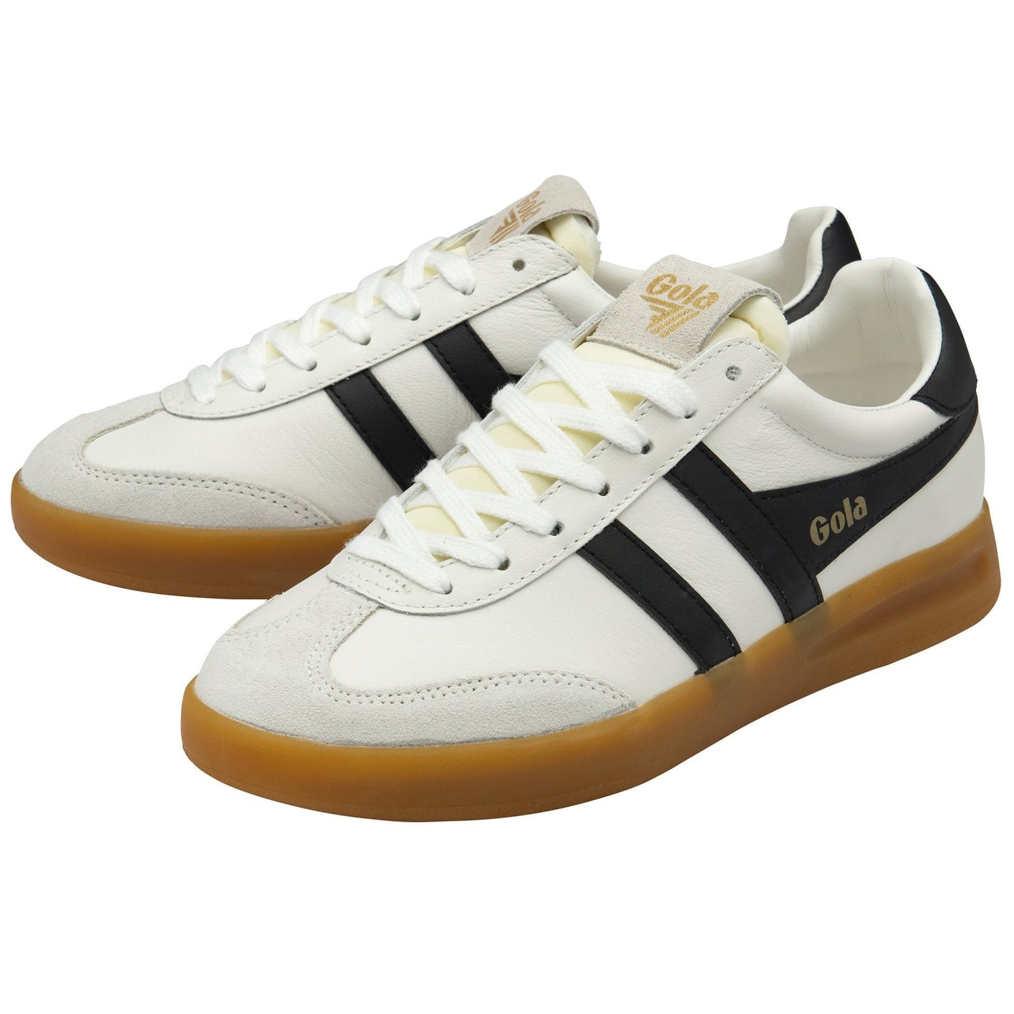 Cyclone Leather Sneaker - White/Black/Gum