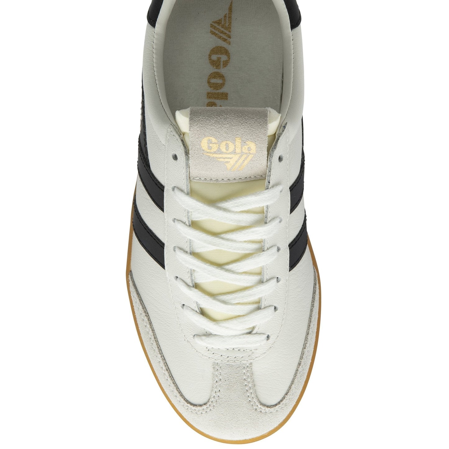 Cyclone Leather Sneaker - White/Black/Gum