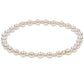 Classic Grateful Pattern 4mm Bead Bracelet - Pearl - Southern Belle Boutique