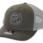 Huck Logo Snapback Cap - Beetle/Quarry - Southern Belle Boutique