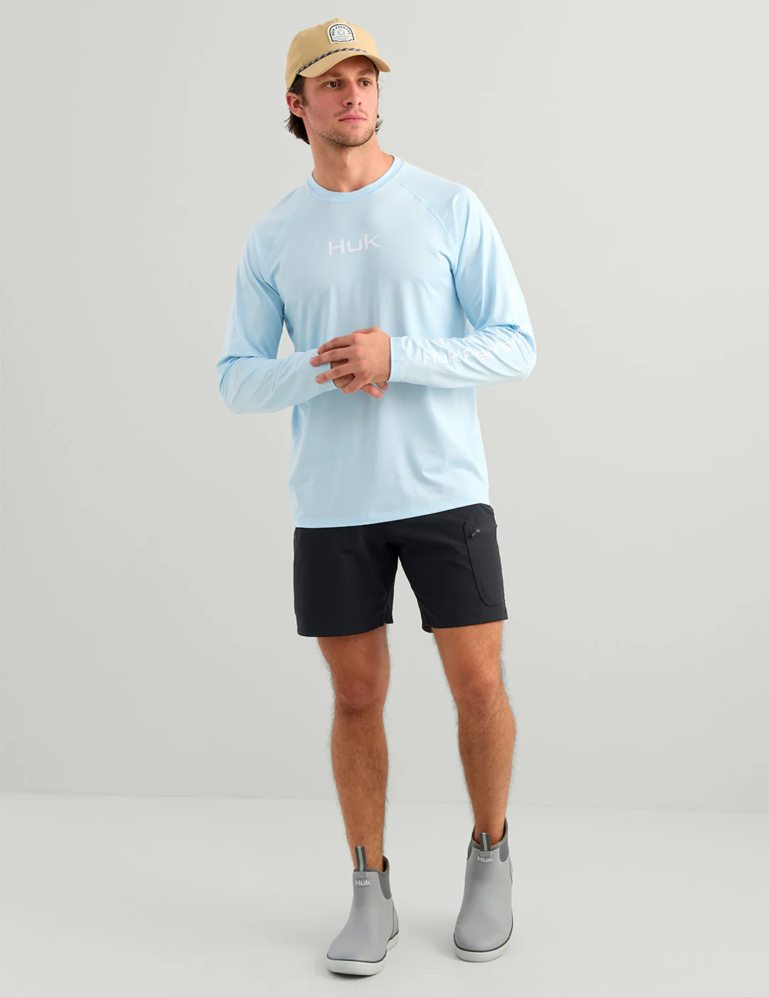 Airweight Crew - Coastal Drift Heather - Southern Belle Boutique